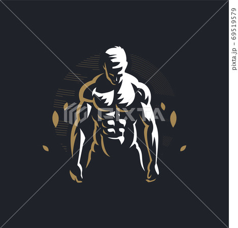 Fitness man with muscles  69519579