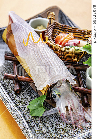 イカの活き造り イカの活き造り 69522079