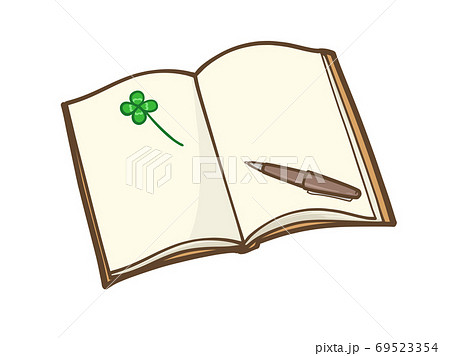 ノートを開いて何かを書くということ 69523354