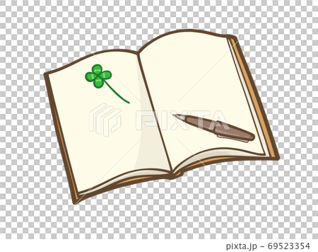 ノートを開いて何かを書くということ 69523354