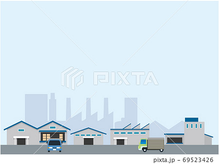 工業地帯風景 工業地帯風景 69523426