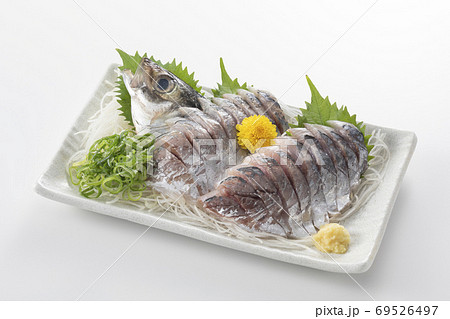 あじの刺身 69526497