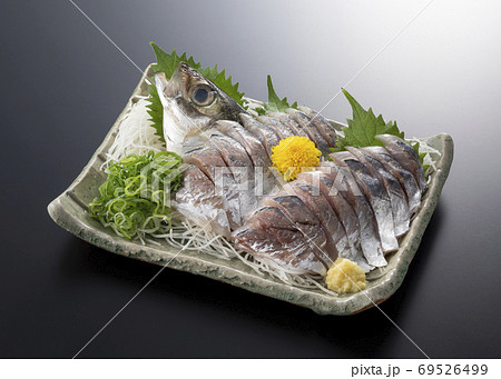 あじの刺身 あじの刺身 69526499