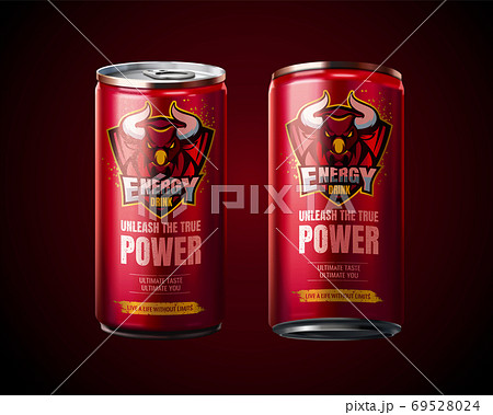 Energy Drink Cansのイラスト素材