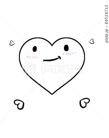 ハート ハートマーク 心臓のイラスト素材
