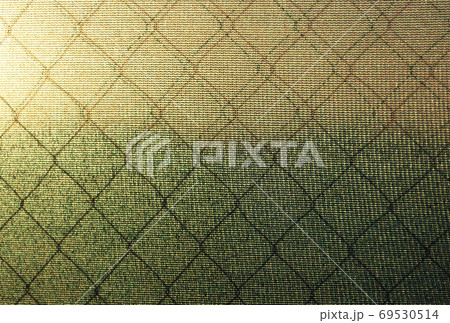 Texture of polycarbonate and with mesh netting against the backd Texture of polycarbonate and with mesh netting against the backd 69530514