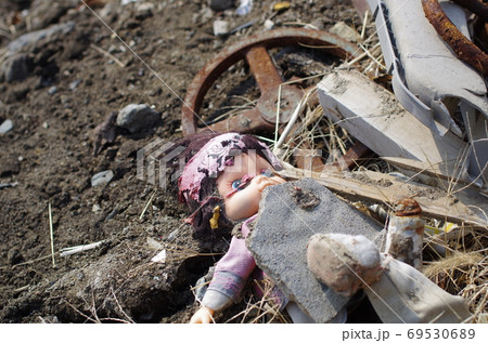 震災の傷痕 69530689