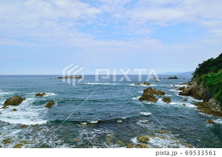 城崎マリンワールドから望む日本海 城崎マリンワールドから望む日本海 69533561