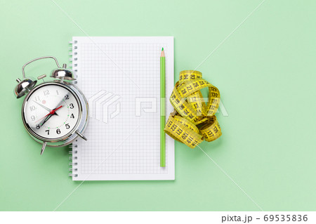 Healthy food and weigh loss concept 69535836