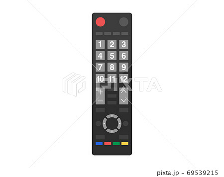 テレビリモコンのイラスト 69539215