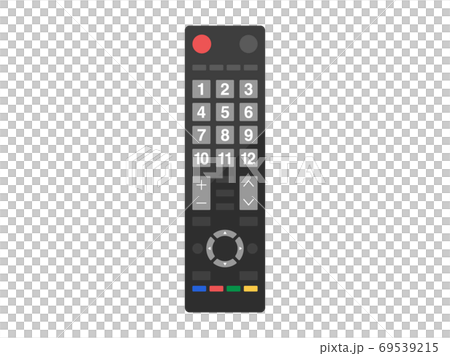 テレビリモコンのイラスト 69539215
