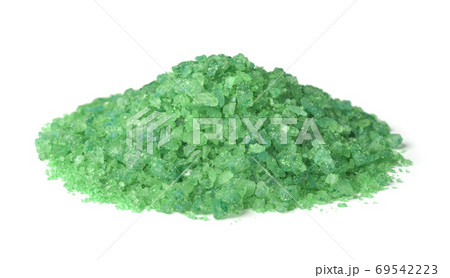 Pile of green aroma sea salt Pile of green aroma sea salt 69542223