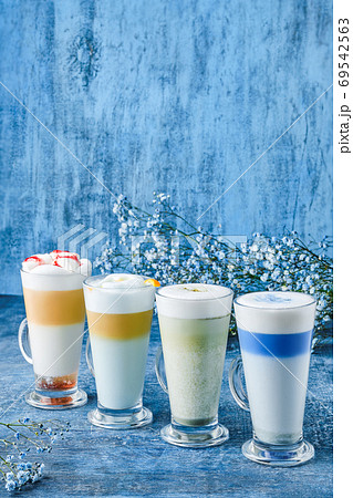 Variations of matcha green tea Variations of matcha green tea 69542563