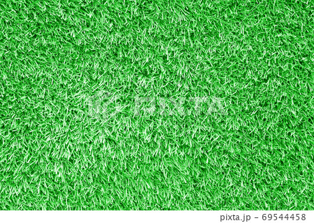 Green artificial grass texture background 69544458