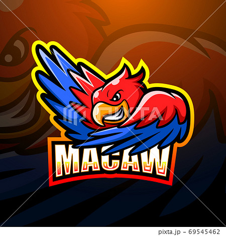 Macaw mascot esport logo design Macaw mascot esport logo design 69545462