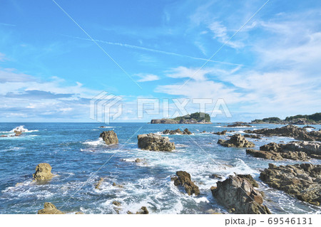 秋晴の越前海岸 69546131