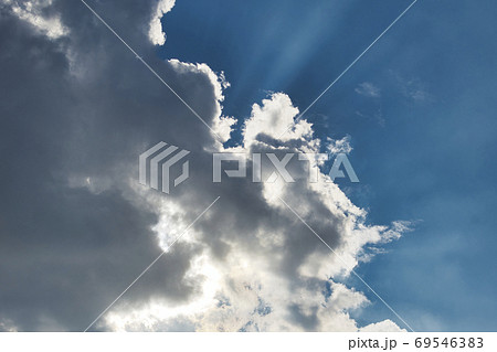 後光のさす雲 後光のさす雲 69546383