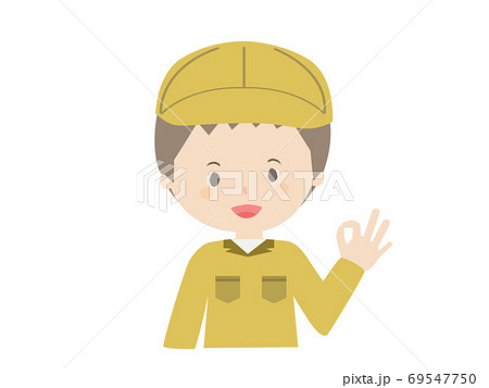 Men in work clothes to pose OK Men in work clothes to pose OK 69547750