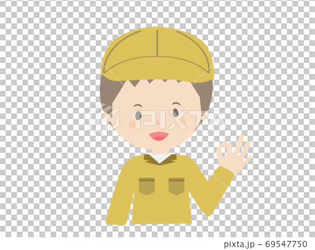 Men in work clothes to pose OK Men in work clothes to pose OK 69547750