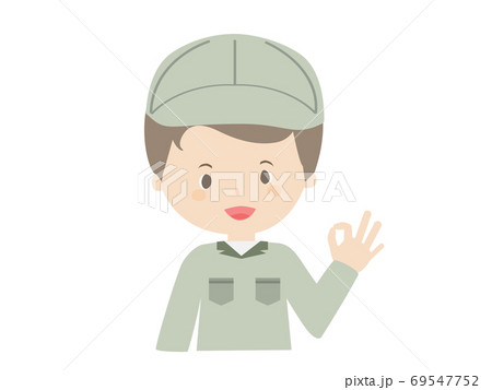 Men in work clothes to pose OK Men in work clothes to pose OK 69547752