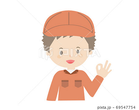 Men in work clothes to pose OK Men in work clothes to pose OK 69547754