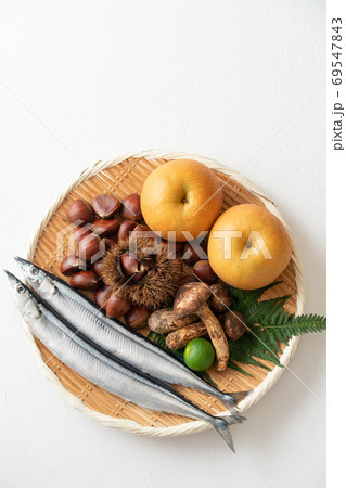 秋の味覚 69547843