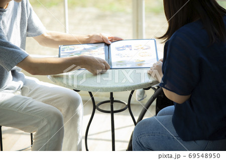 飲食店　夫婦　カップル　メニュー　メニュー表 69548950