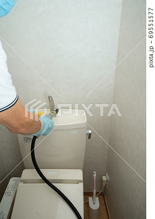スチームクリーナーでトイレクリーニング スチームクリーナーでトイレクリーニング 69551577