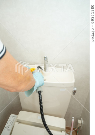 スチームクリーナーでトイレクリーニング スチームクリーナーでトイレクリーニング 69551580