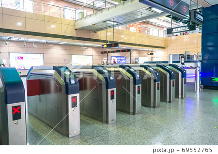 中国、広州市中心部の駅 中国、広州市中心部の駅 69552765
