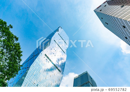 中国のビル群 69552782