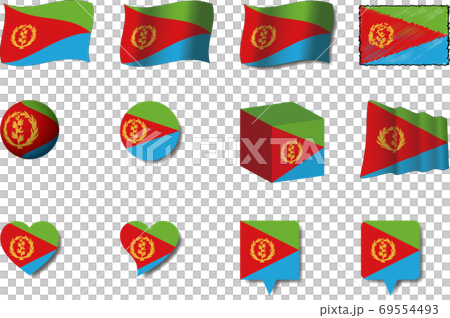 エリトリア国旗セット 69554493