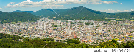山頂から眺める福岡の市街地 山頂から眺める福岡の市街地 69554736