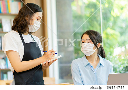 People working after pandemic, new normal 69554755