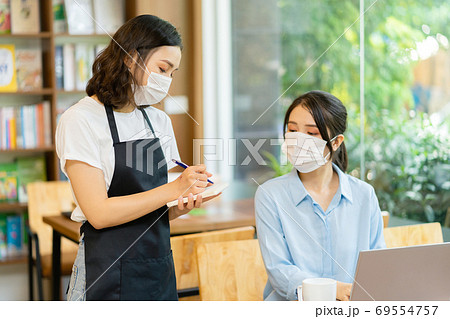 People working after pandemic, new normal 69554757