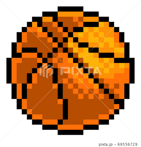 pixel art watermelon icon. 32x32 pixels. Vector illustration on a