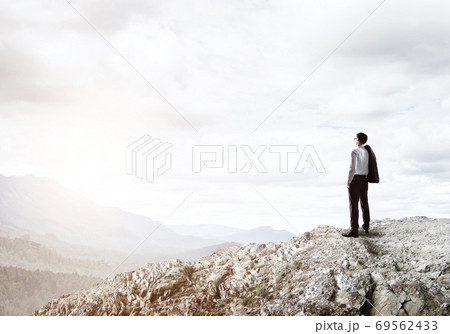 Achieving top of success Achieving top of success 69562433