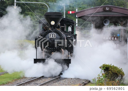 森林鉄道蒸気機関車・雨宮21号（北海道遠軽町丸瀬布） 69562801
