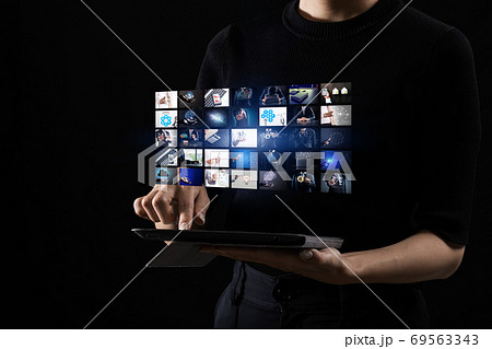 タブレットで画像編集 タブレットで画像編集 69563343