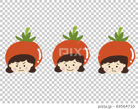 縁無し喜怒哀楽セット 女の子 縁無し喜怒哀楽セット 女の子 69564710