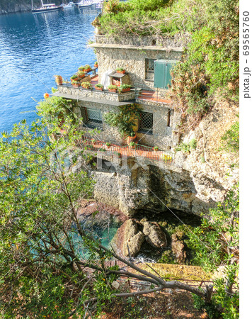 Seaside villas near Portofino in Italy 69565760