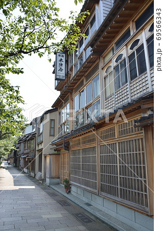 【石川県 金沢市】主計町の町並み 【石川県 金沢市】主計町の町並み 69566343