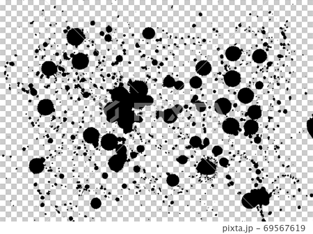 ドリッピング　墨　黒インク 69567619