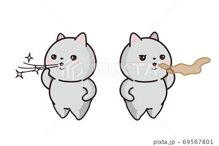 ペットの口臭問題 猫 ロシアンブルー ペットの口臭問題 猫 ロシアンブルー 69567801