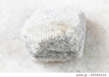 rough Marble rock on white marble 69569228