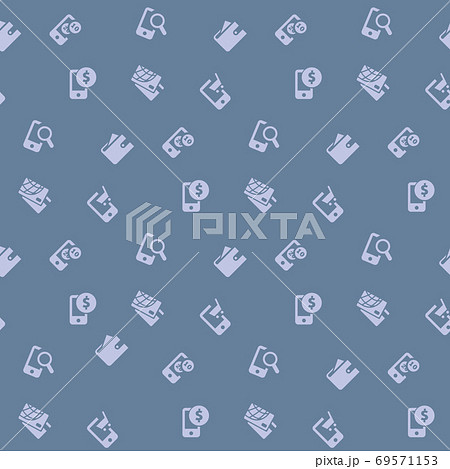 E commerce online shopping seamless pattern eps8 69571153