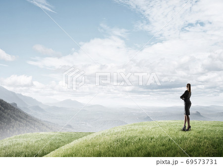 Achieving top of success 69573731