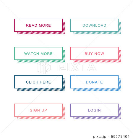 デザインウェブボタン 69575404