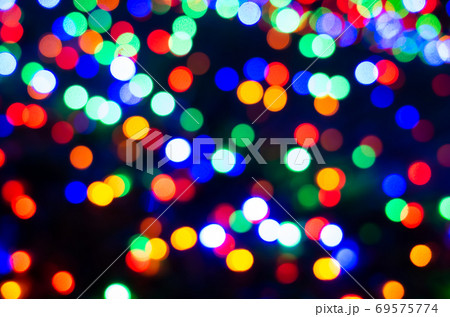 illuminated bokeh background 69575774