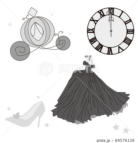 Cinderella Stock Illustration